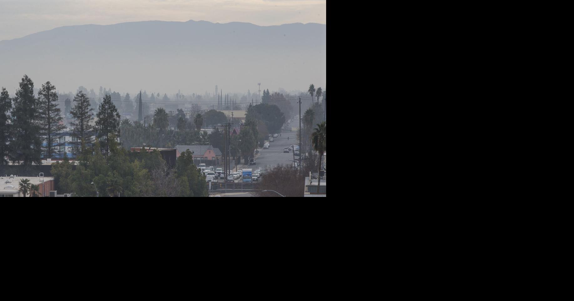 Bakersfield ranked worst, second worst and third worst in three air