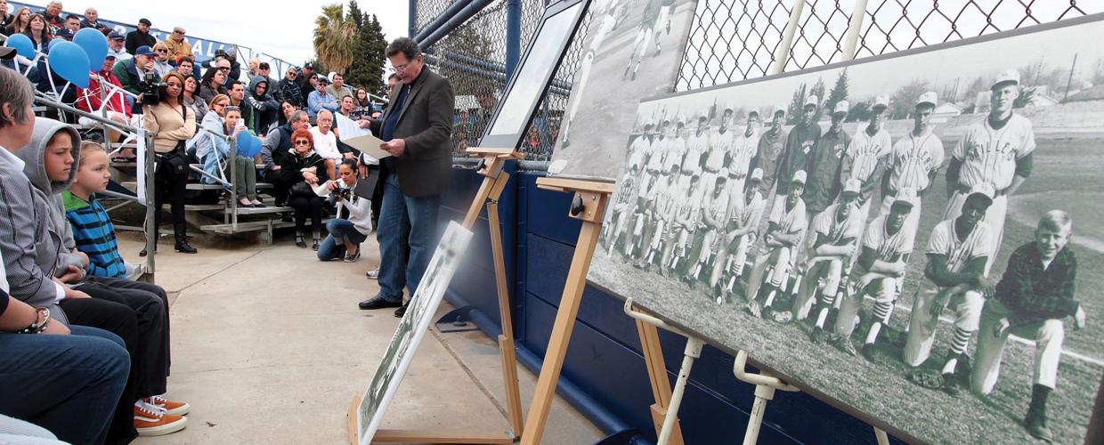 Our Town: Bakersfield High School Drillers christen baseball field after  alum, Bakersfield Life