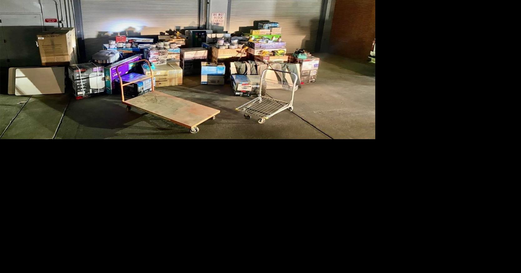 2 arrested in 24K theft from local department stores