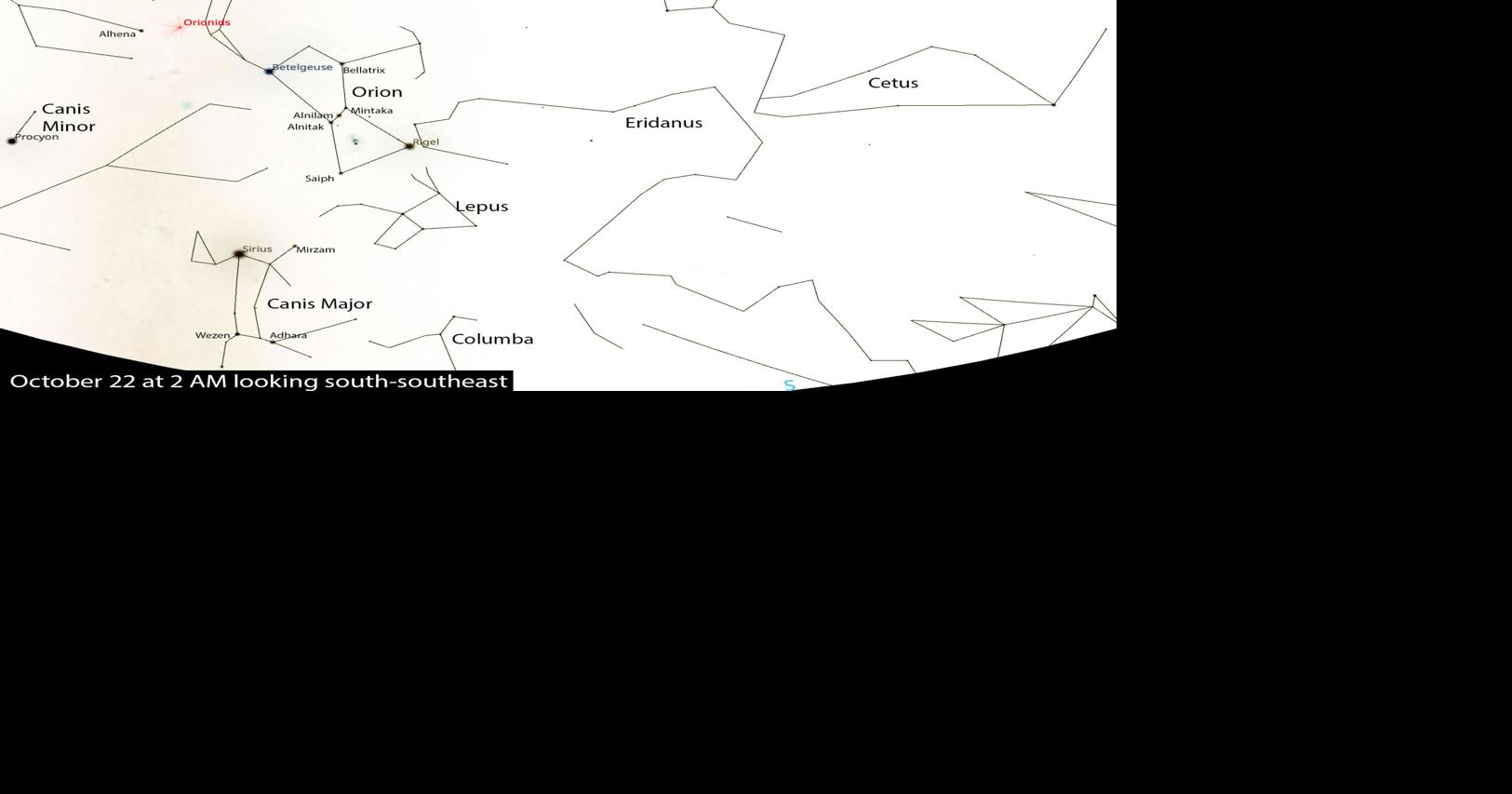 NICK STROBEL: Watch Oronid meteor shower at its peak