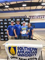 Four Frontier seniors sign with four-year colleges