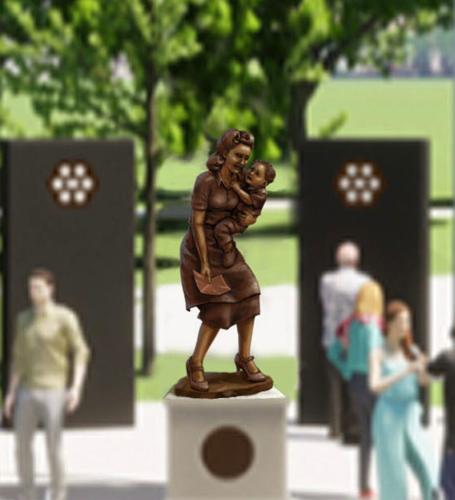 Rendering WW2 Memorial 2