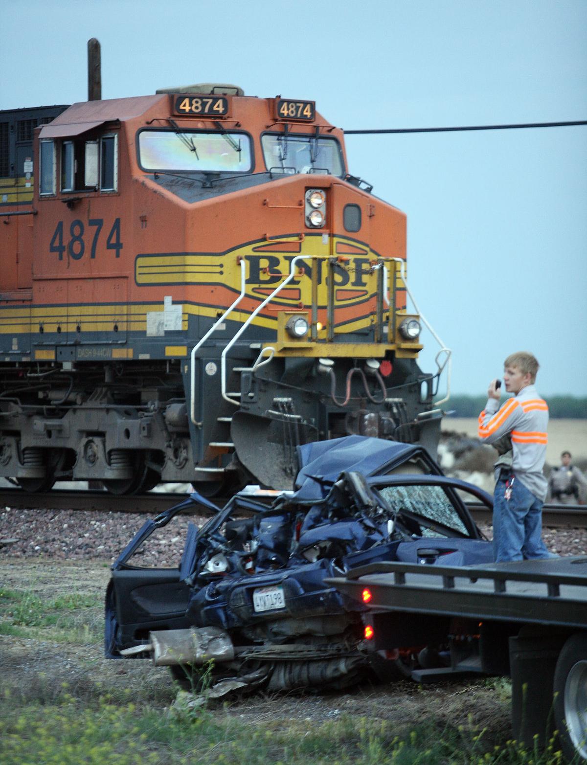 Motorist killed when car hit by train News