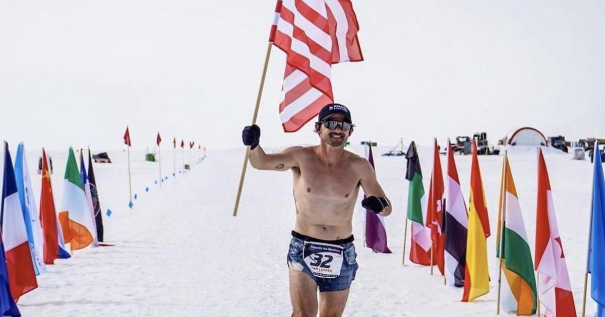 El corredor local Lucker lo supera todo en el maratón de la Antártida |  Deportes