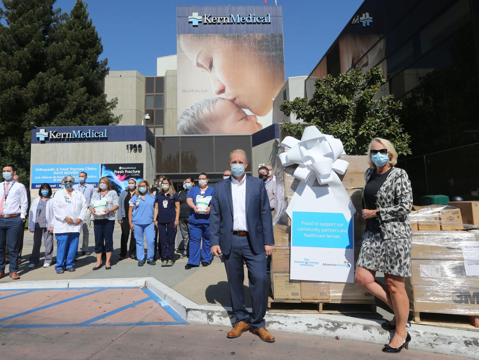 Adventist Health Bakersfield Kern Medical Join Forces In Fight Against Covid 19 Through Ppe Donation News Bakersfield Com