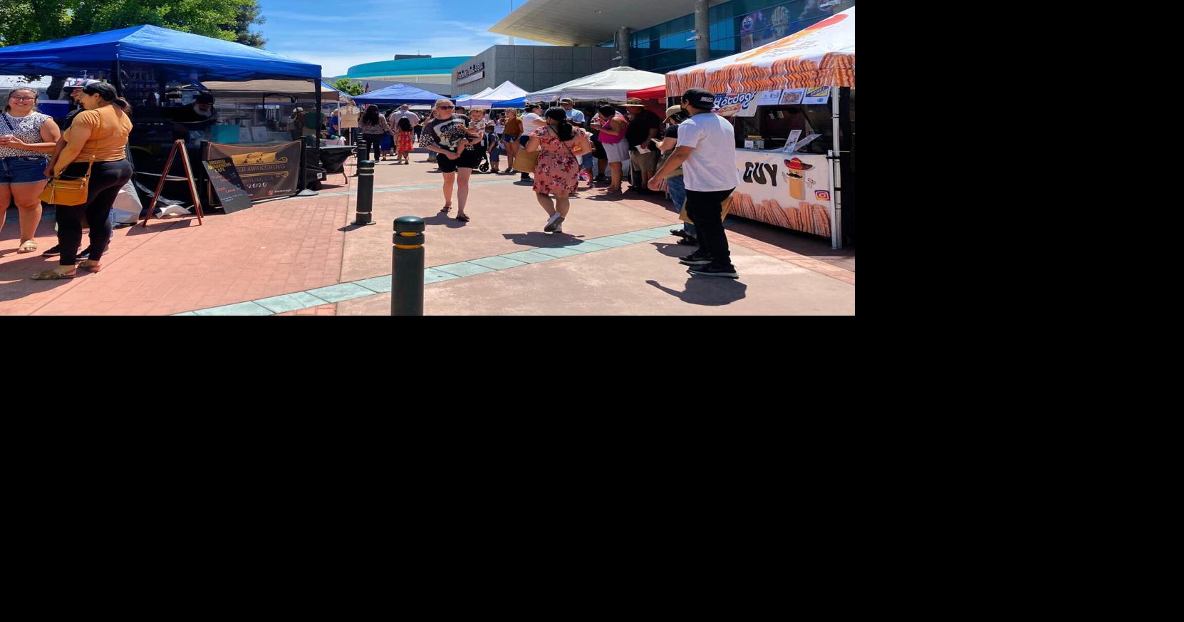 Still shopping local at Bako Market Entertainment