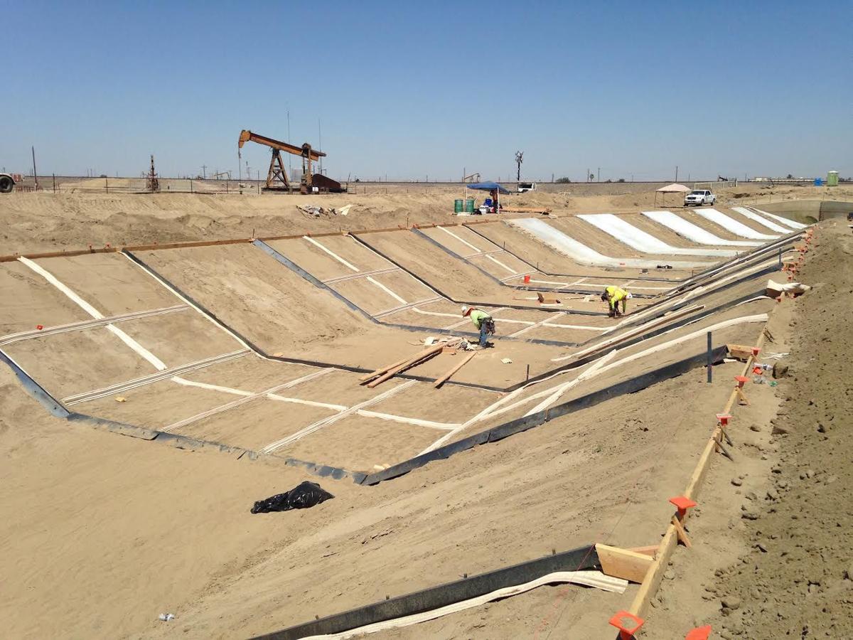 Major canal lining project underway