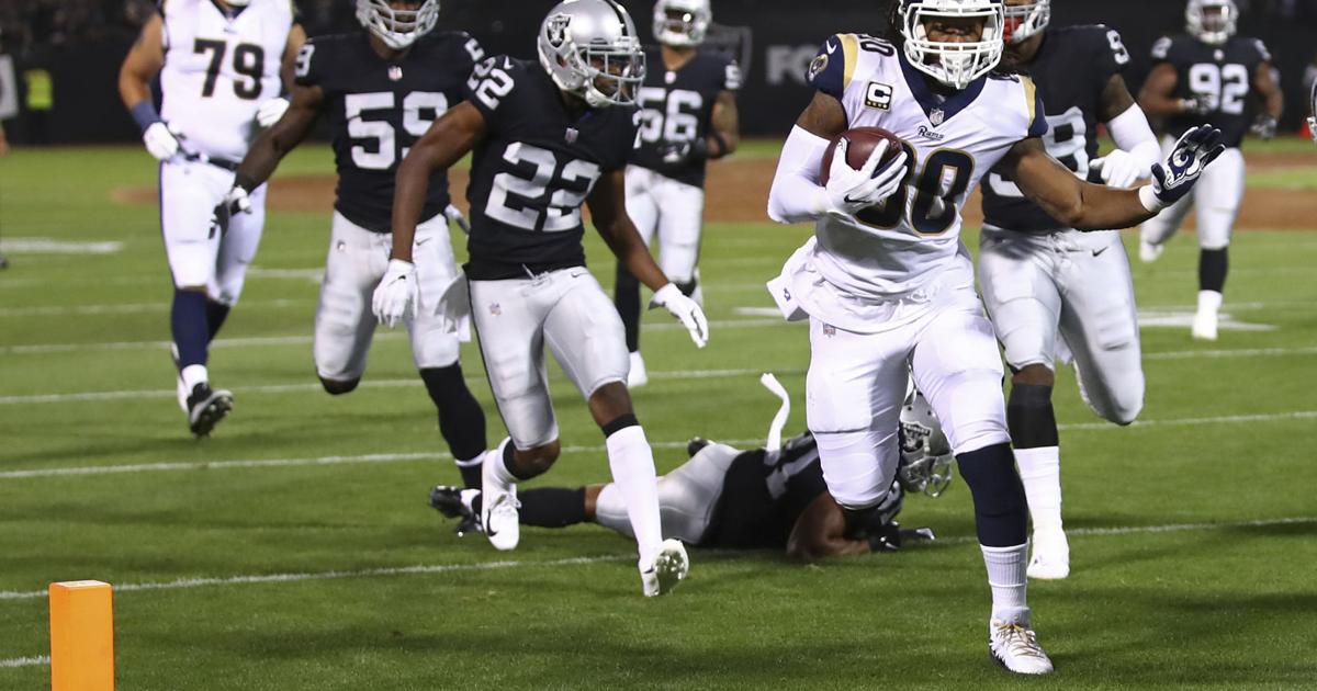 Derrick Beach Raceland Rams PHOTO GALLERY: Rams take on Raiders in Oakland | Multimedia ...