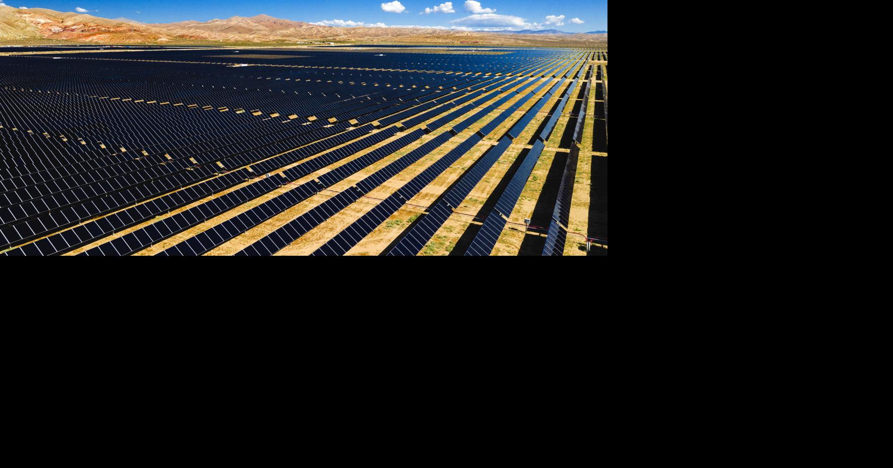 Massive solar project 8 years in the making debuts in eastern Kern