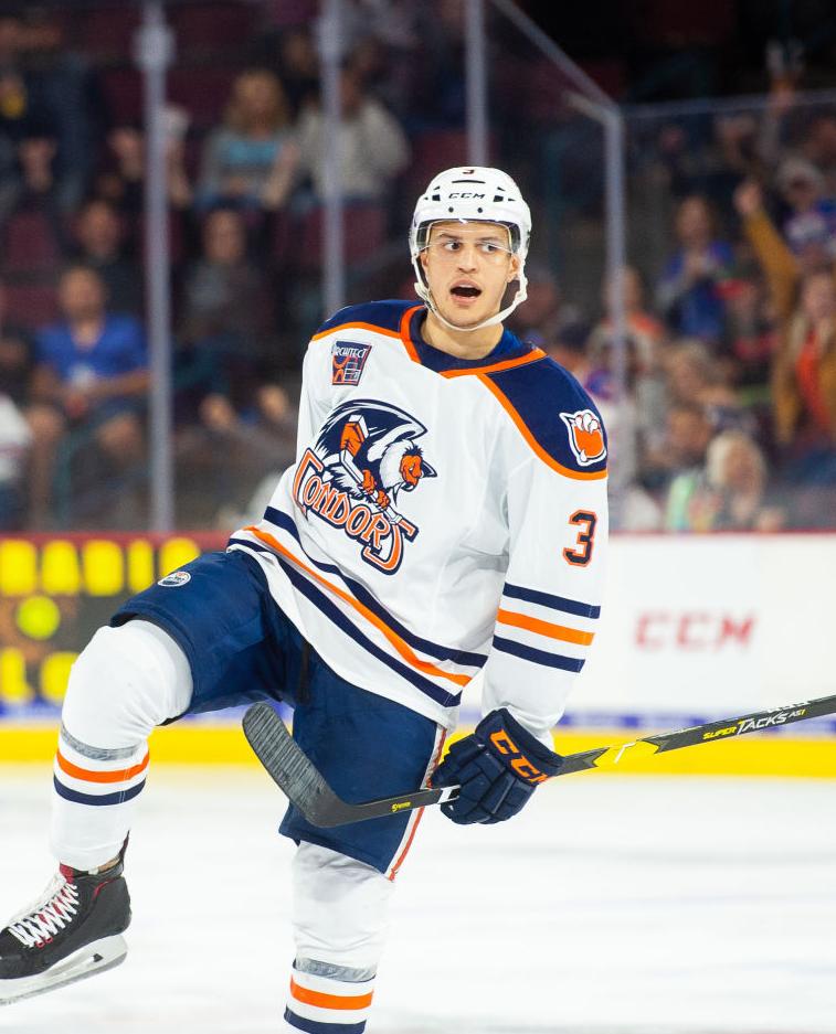 wallpapers Caleb Jones Step Up condors defenseman caleb jones starting