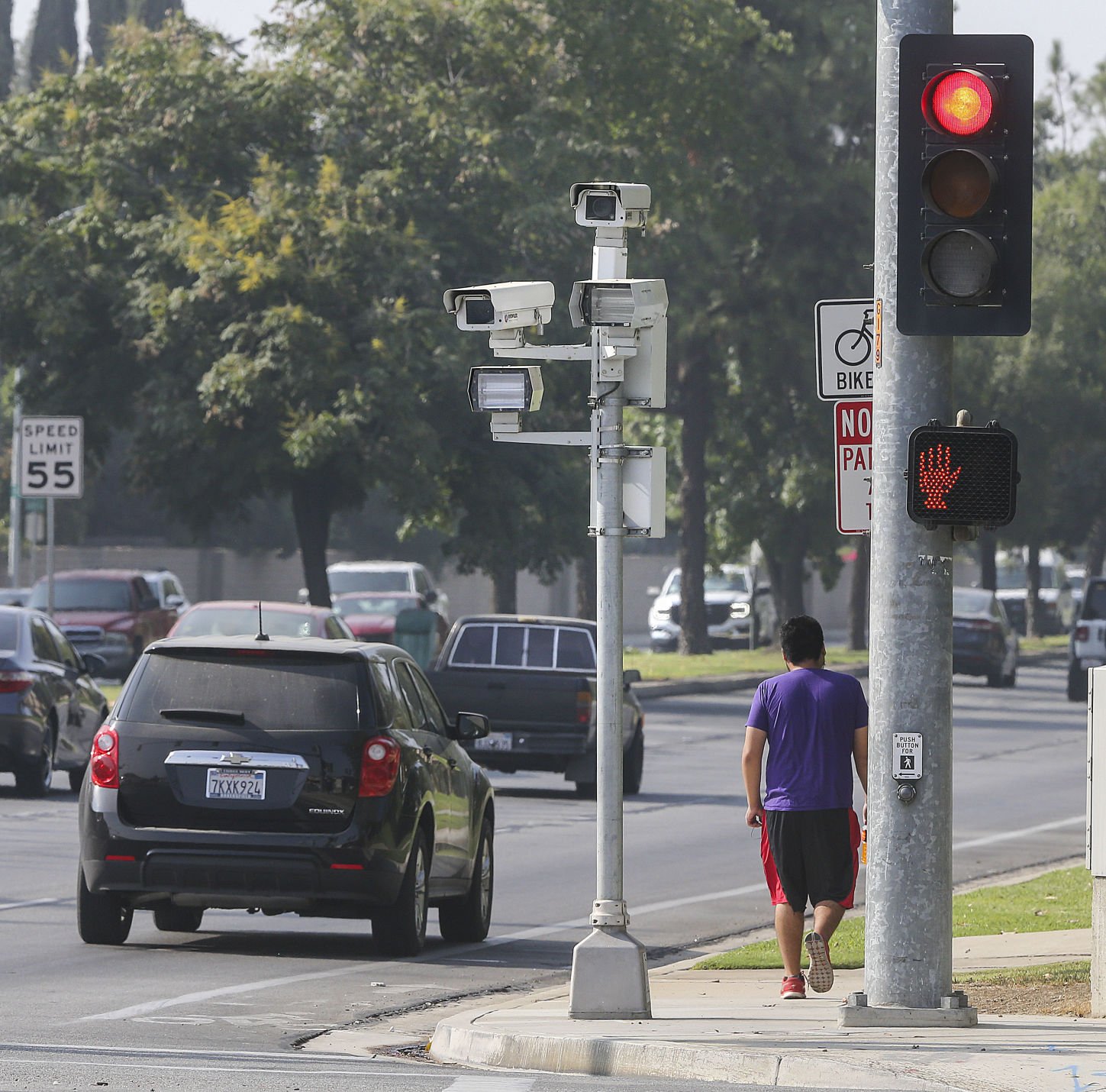 red light camera program