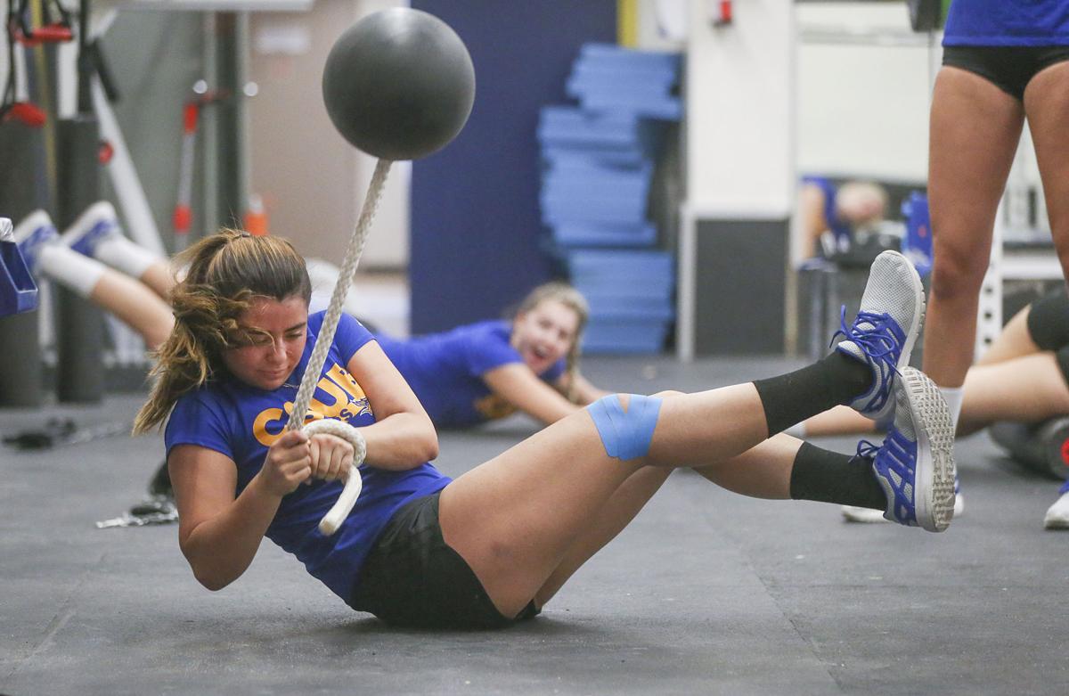 PHOTO GALLERY CSUB volleyball team go through an enthusiastic and