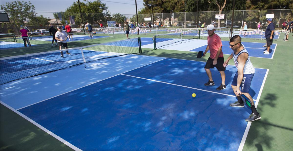 Pickleball players get eight new dedicated courts News