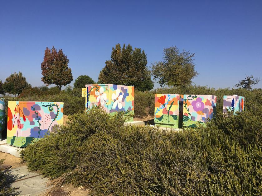 Artists embrace natural beauty for Panorama Park murals Arts