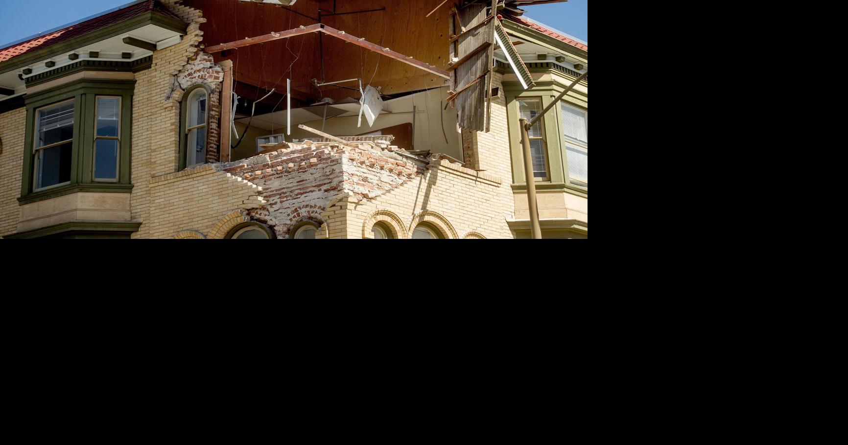 PHOTO GALLERY More images from today's earthquake News