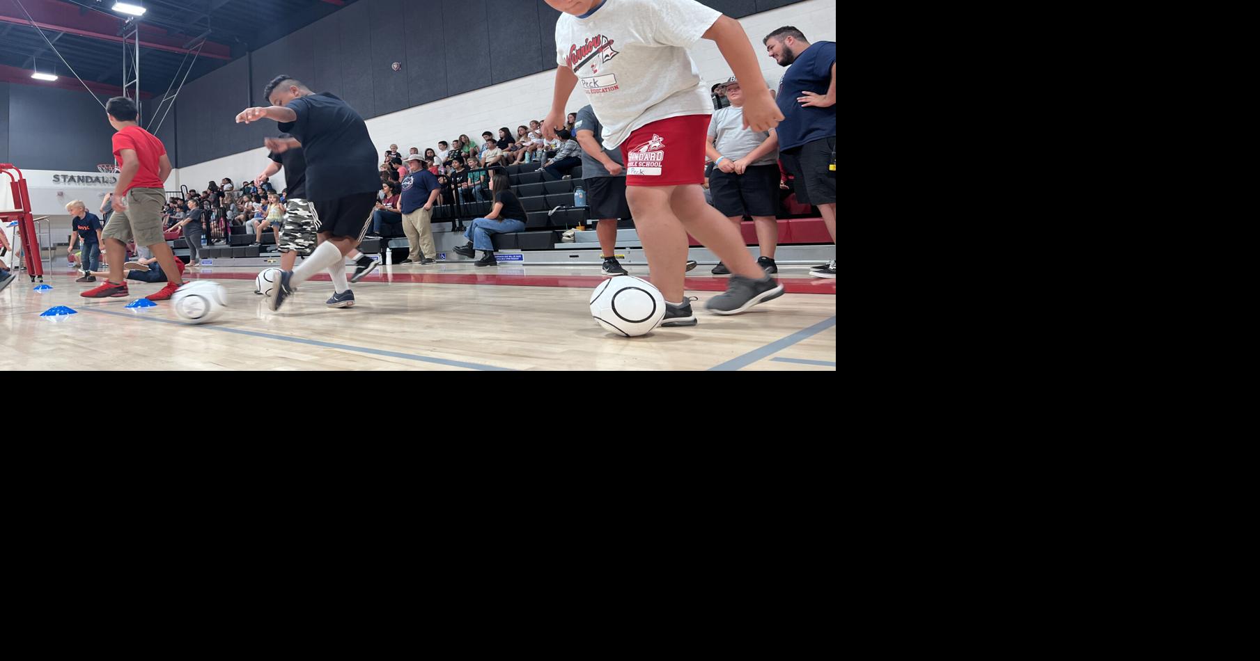 Chevron kicks off soccer academy at Standard Middle School News