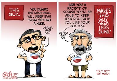 SOUND OFF: About time a political cartoon called out Obama | News |  