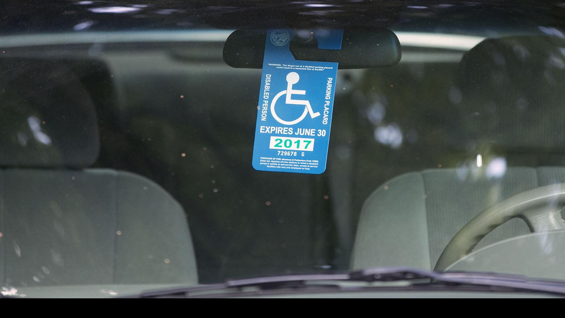 fake handicap parking ticket printable