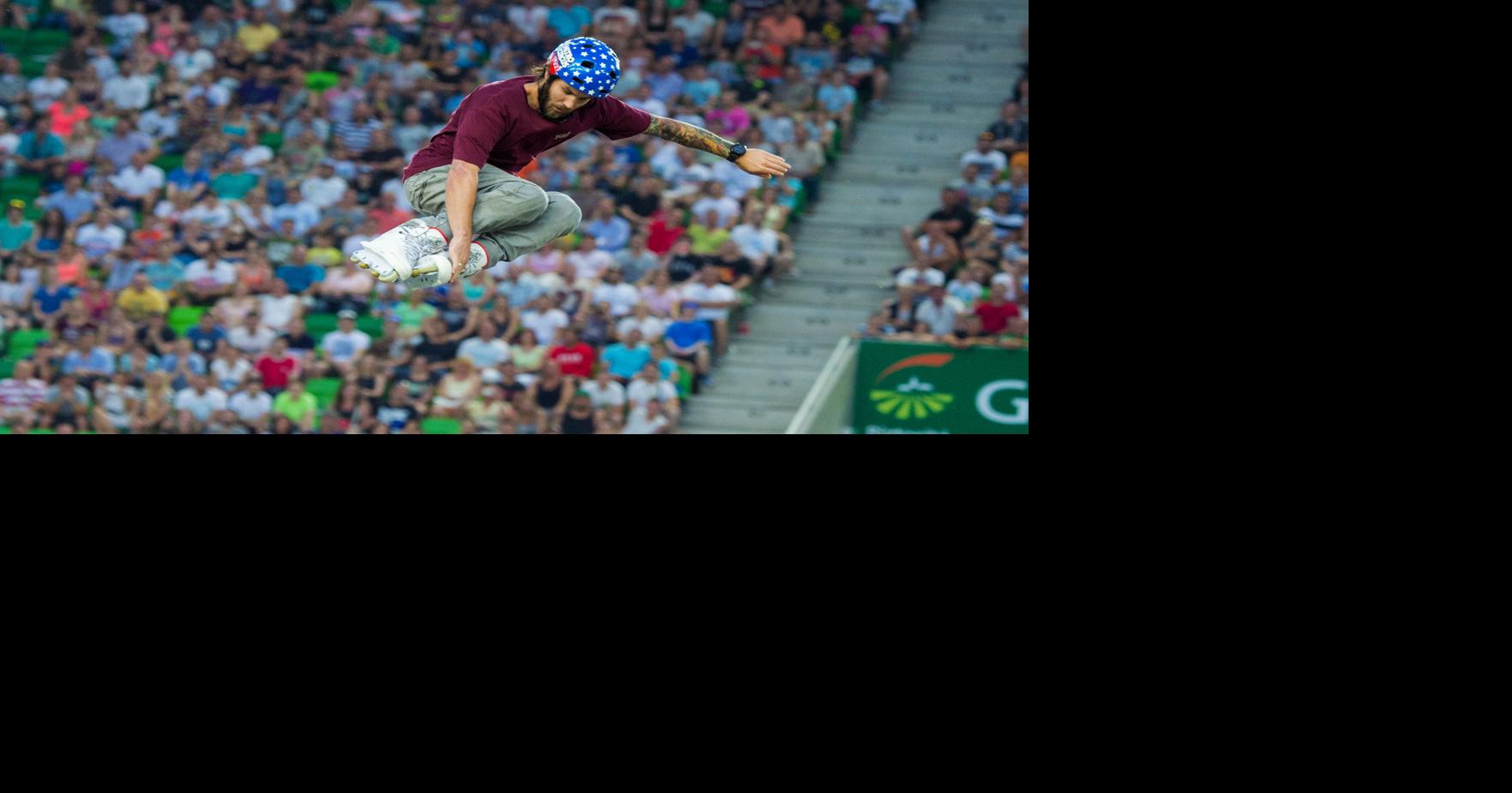 Inline skate pro to greet fans at local skate shop before Nitro Circus