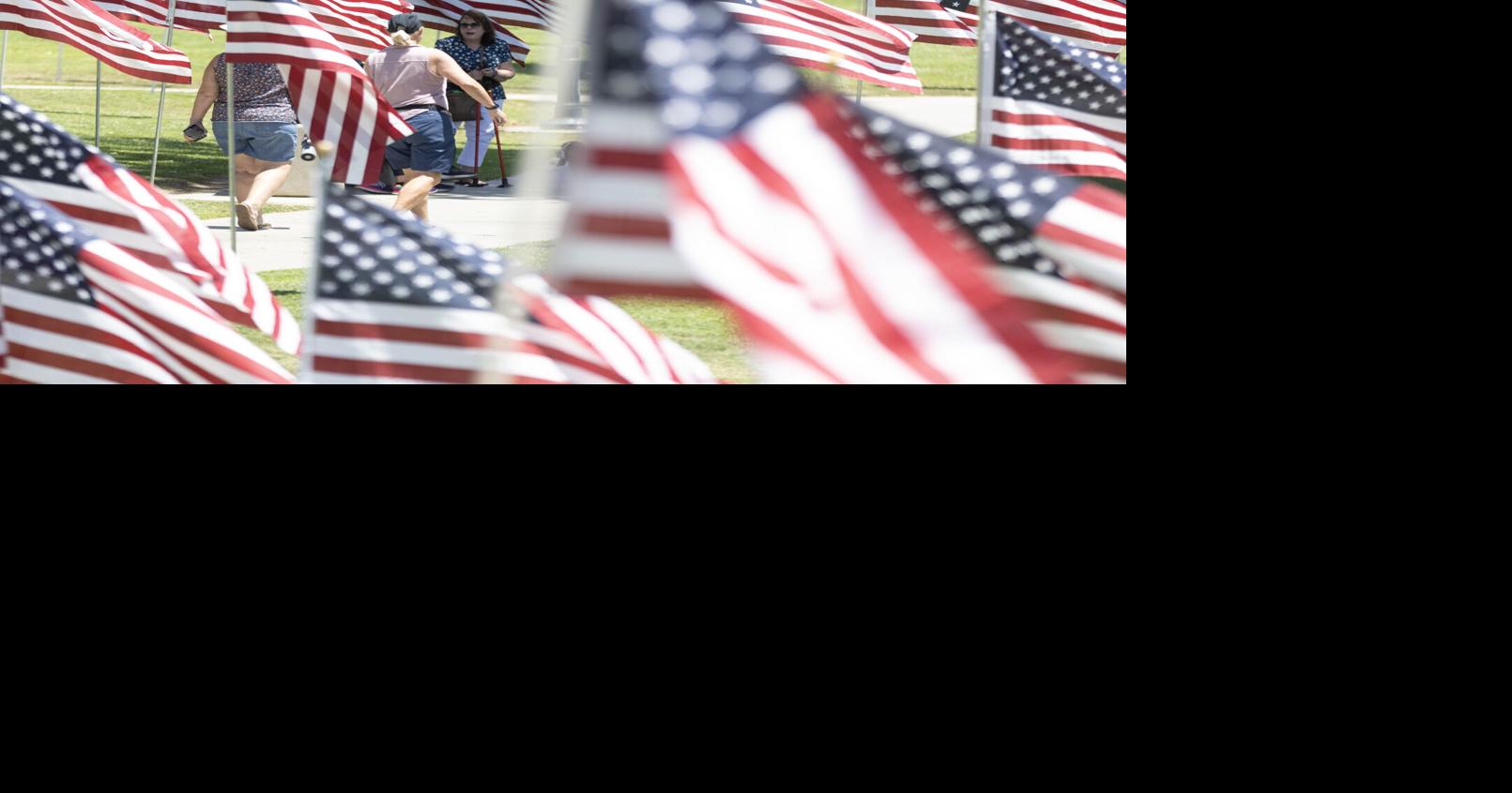 'This is about sacrifice': Thousand Flags tribute fills The Park at River Walk