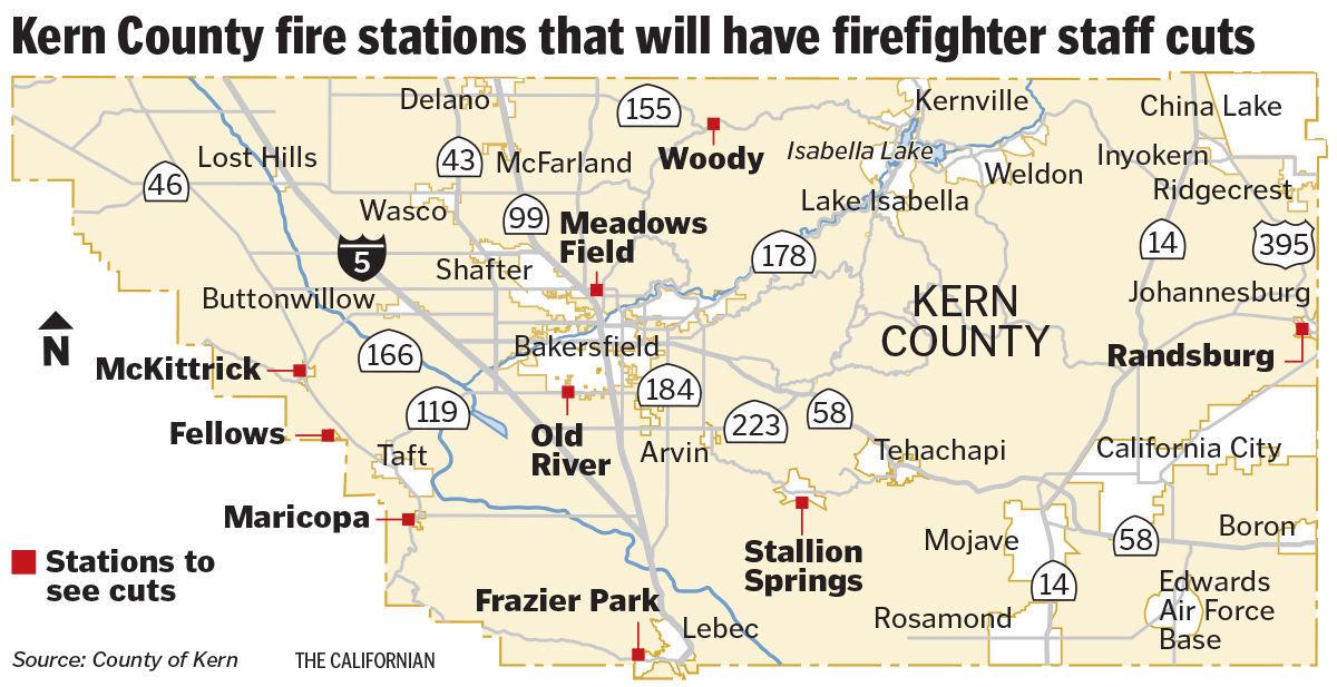 Rural County Fire Stations To See Staff Cuts News Bakersfield Com