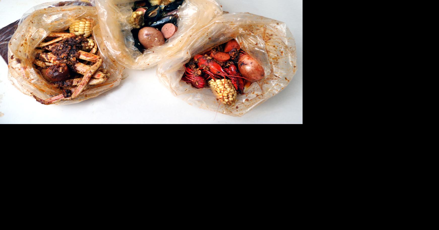 Food Dudes Crab in a Bag Bakersfield Life