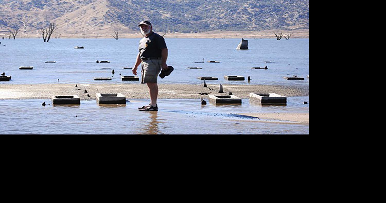 What secrets are revealed when water level drops at Isabella Lake ...