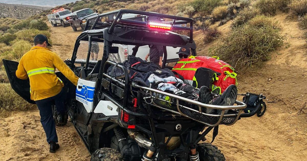 KCFD personnel rescue injured motorcyclist at off-highway area | News ...