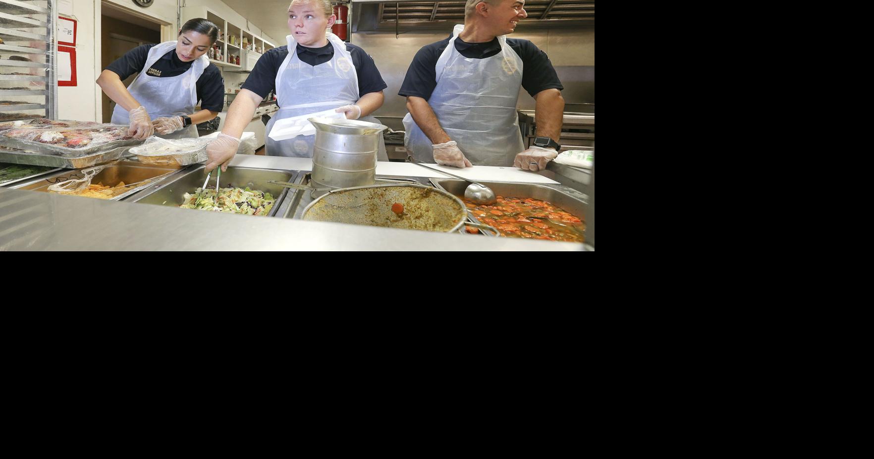 PHOTO GALLERY: New Bakersfield Police Department officers serve a meal ...