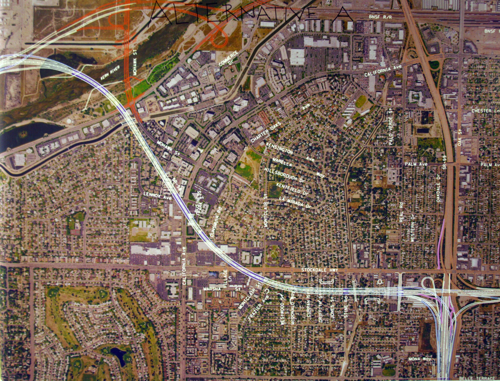 Future Freeway Route Through Bakersfield Gets Update | Archives ...