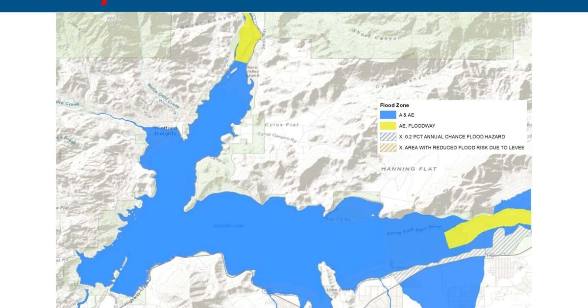 FEMA flood zone study assigns new risk to Lake Isabella area News