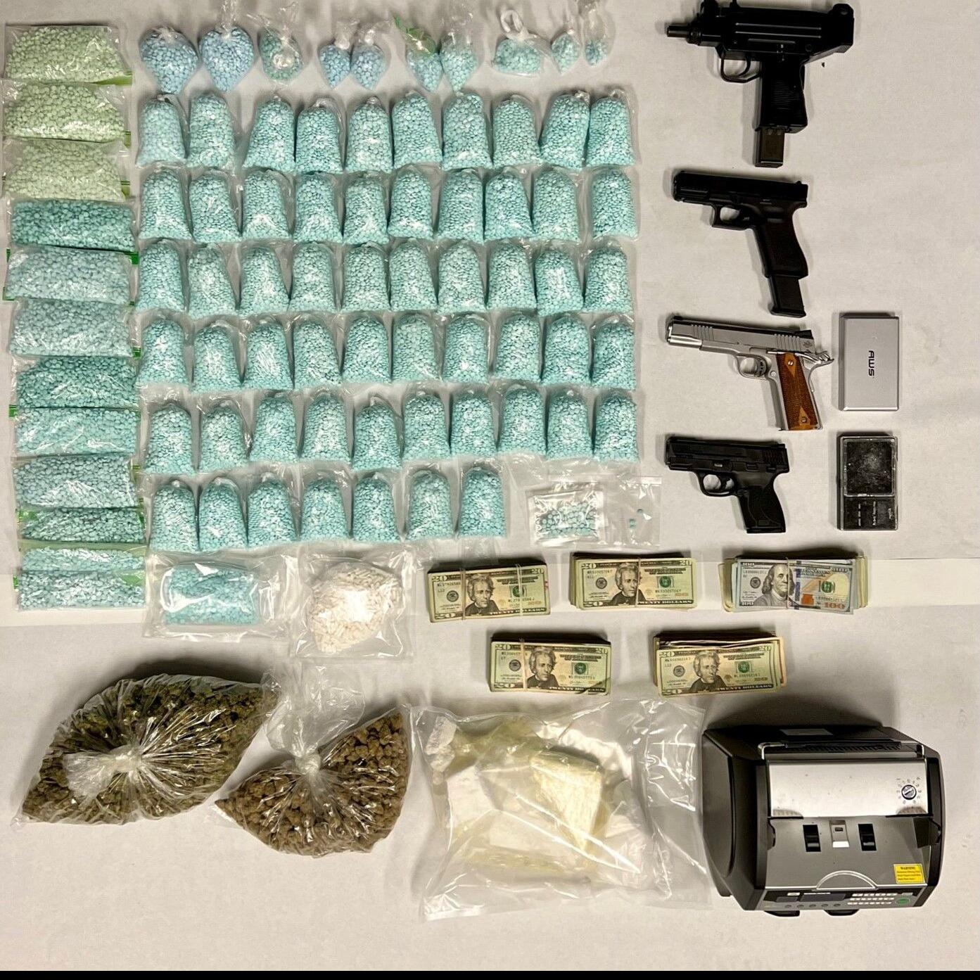 Massive drug bust in mid-Michigan leads to 6 arrests, narcotics and gun  seizures, and more