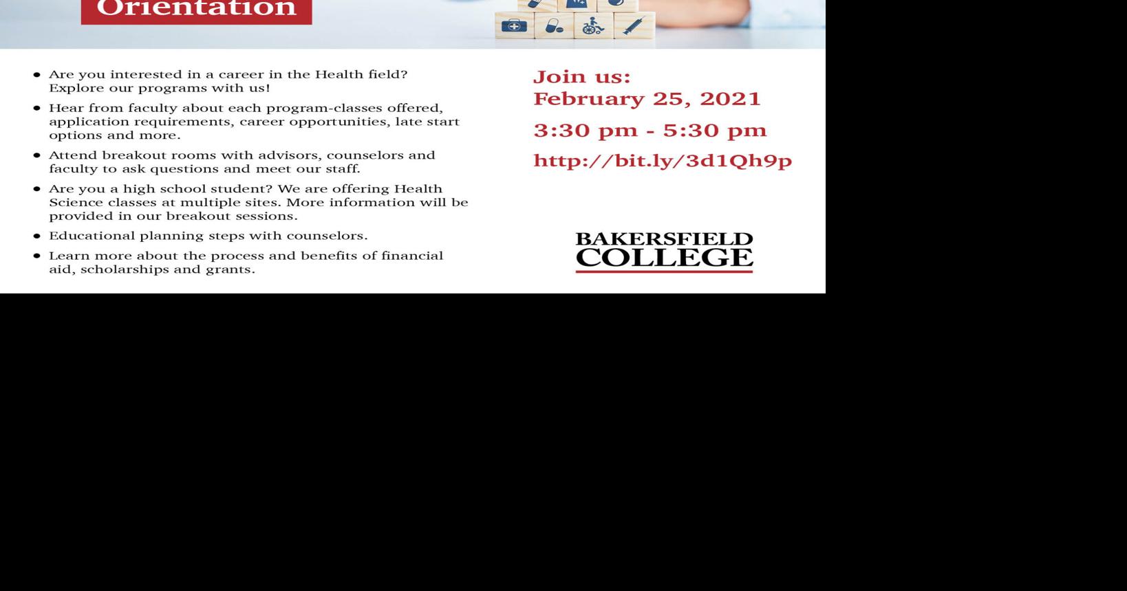 BC hosting orientation for those interested healthscience career field News