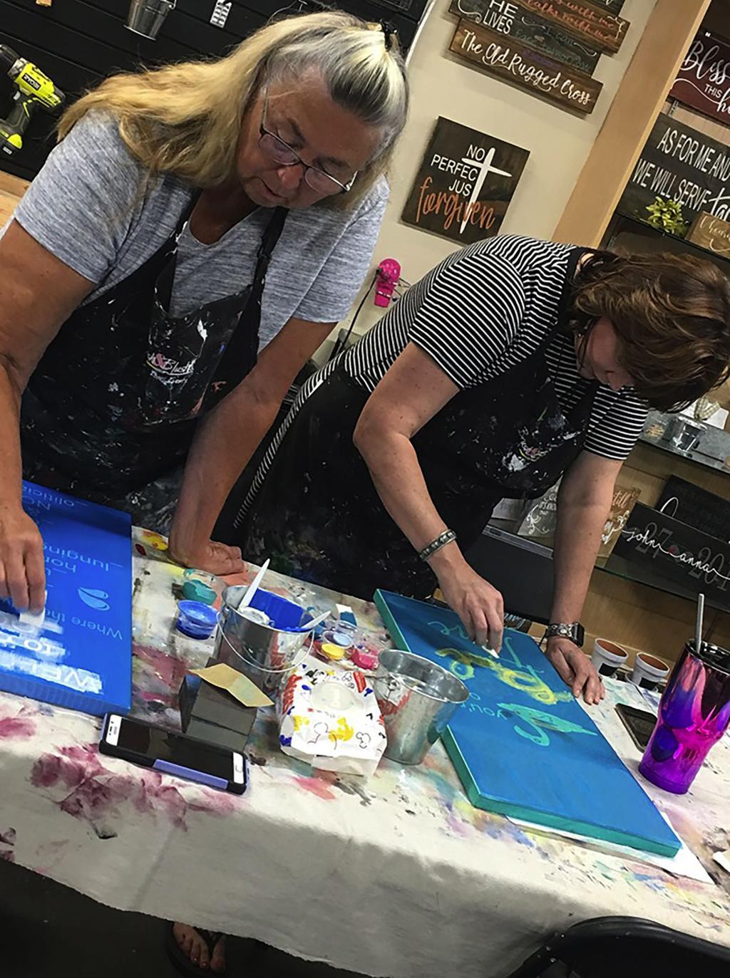 No Need To Be Board At Sign Painting Parties Entertainment