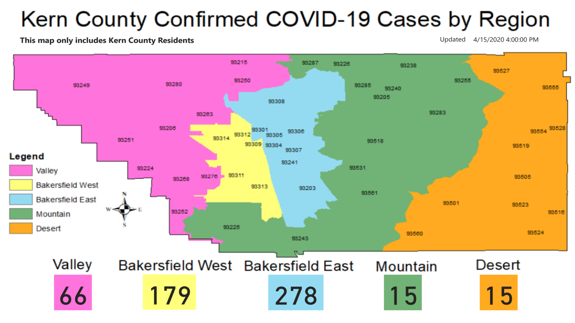 38 More Coronavirus Infections Reported In Kern County Cases