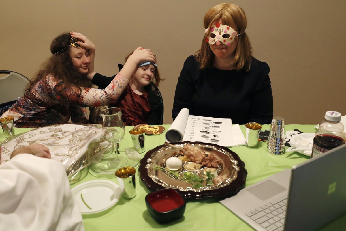 Virus Outbreak Virtual Passover Seder