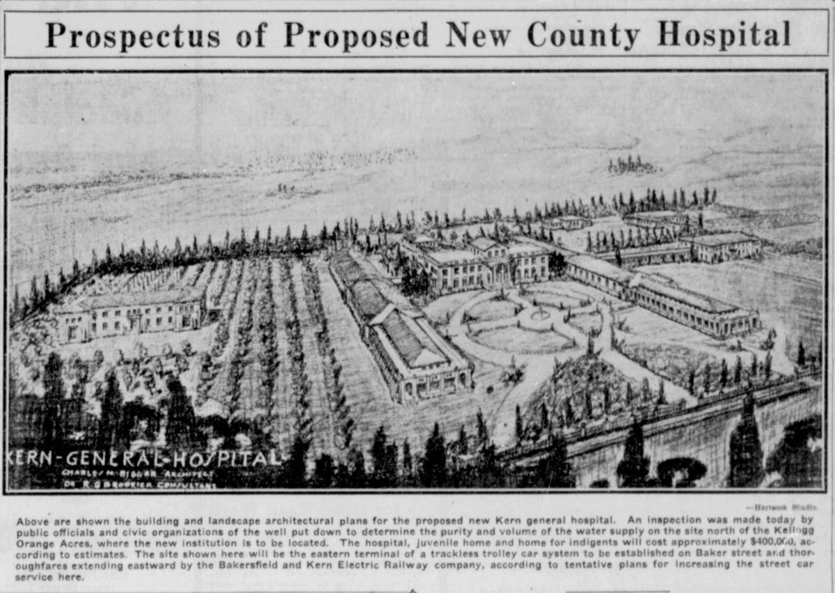 Kern Medical, formerly Kern County General Hospital, a picture of