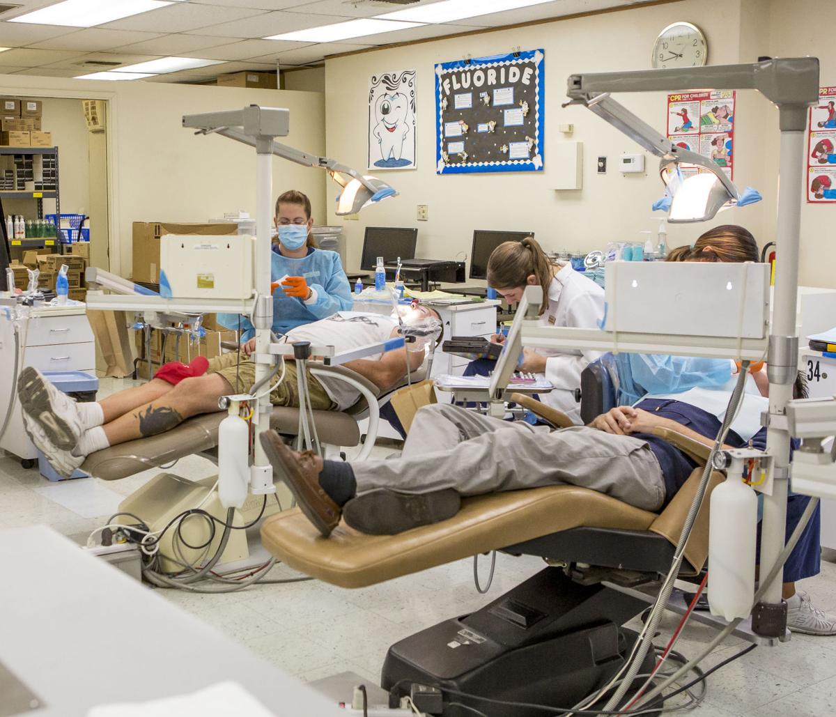 Dental hygiene students provide discount cleanings Health