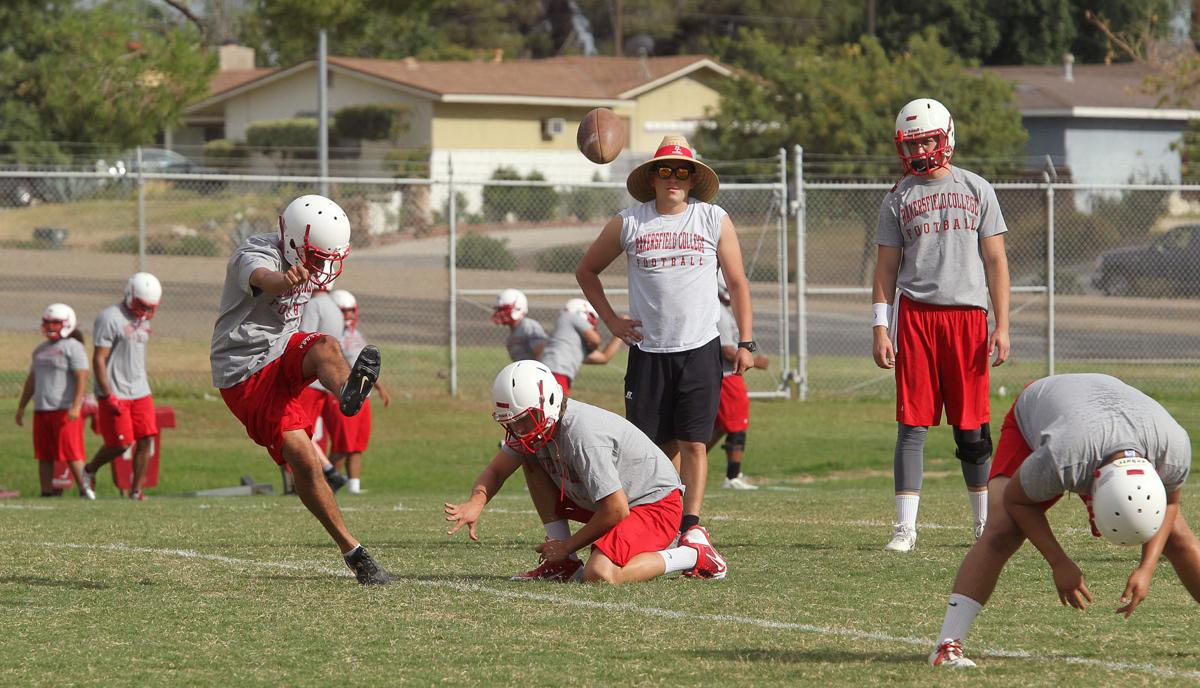 Bakersfield College First Football Practice 2015 Photo Gallery