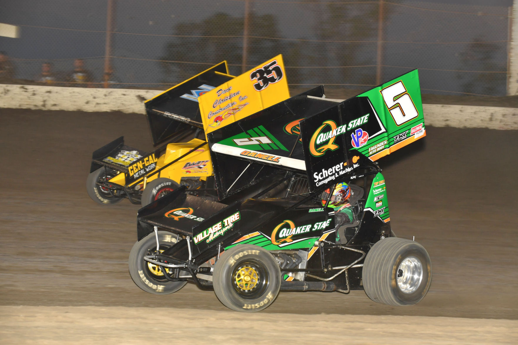 Wolford impressive in Mini Stock race at Bakersfield Speedway