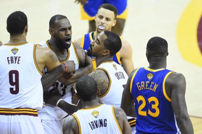 NBA reviewing scuffle between Draymond, LeBron