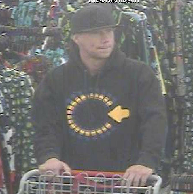 Suspect wanted for November Kmart 