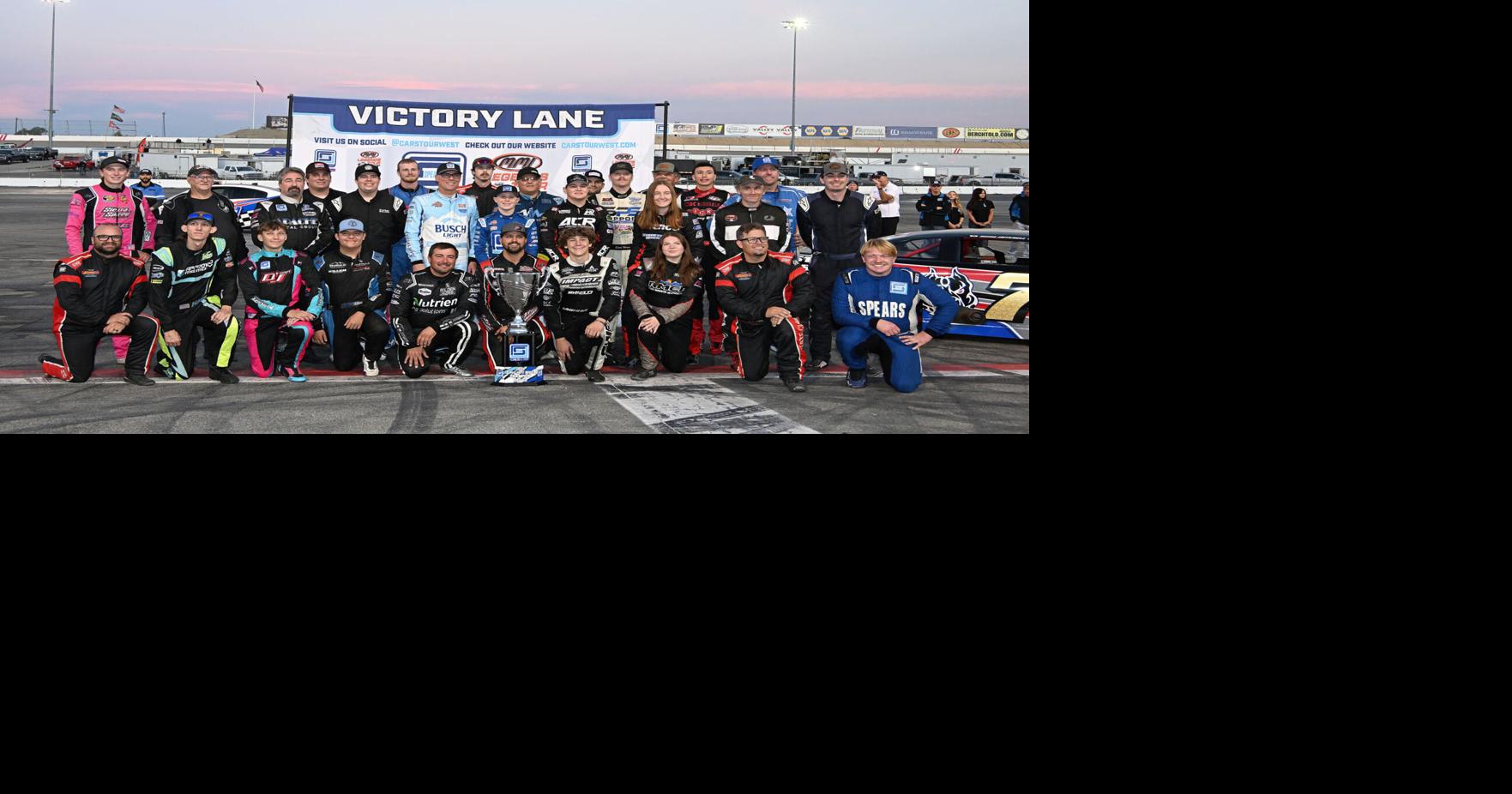 Hansen outduels Harvicks to win CARS Tour West race | Sports ...