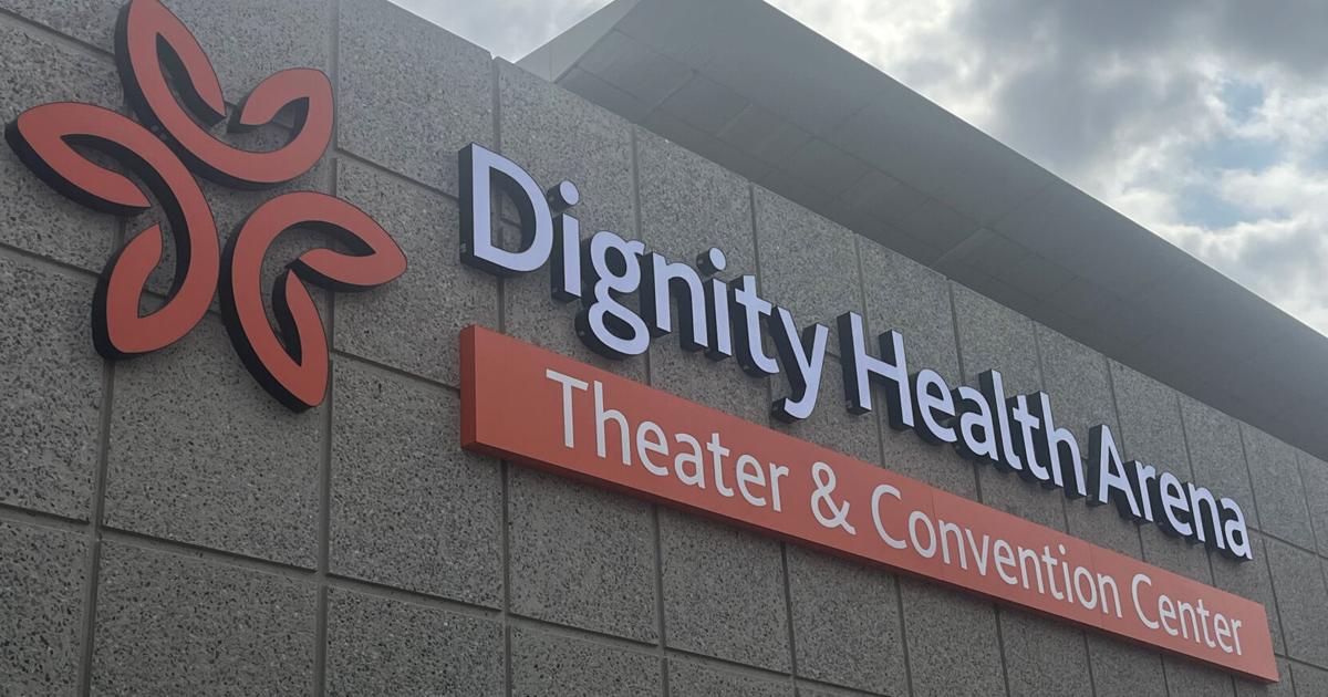 New sign unveiled at downtown's Dignity Health Arena, Theater