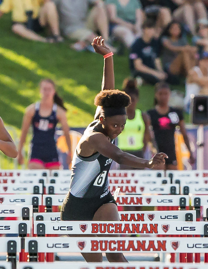 Stockdale's Wilson falls in 100 hurdles, qualifies fourth in 100 at ...