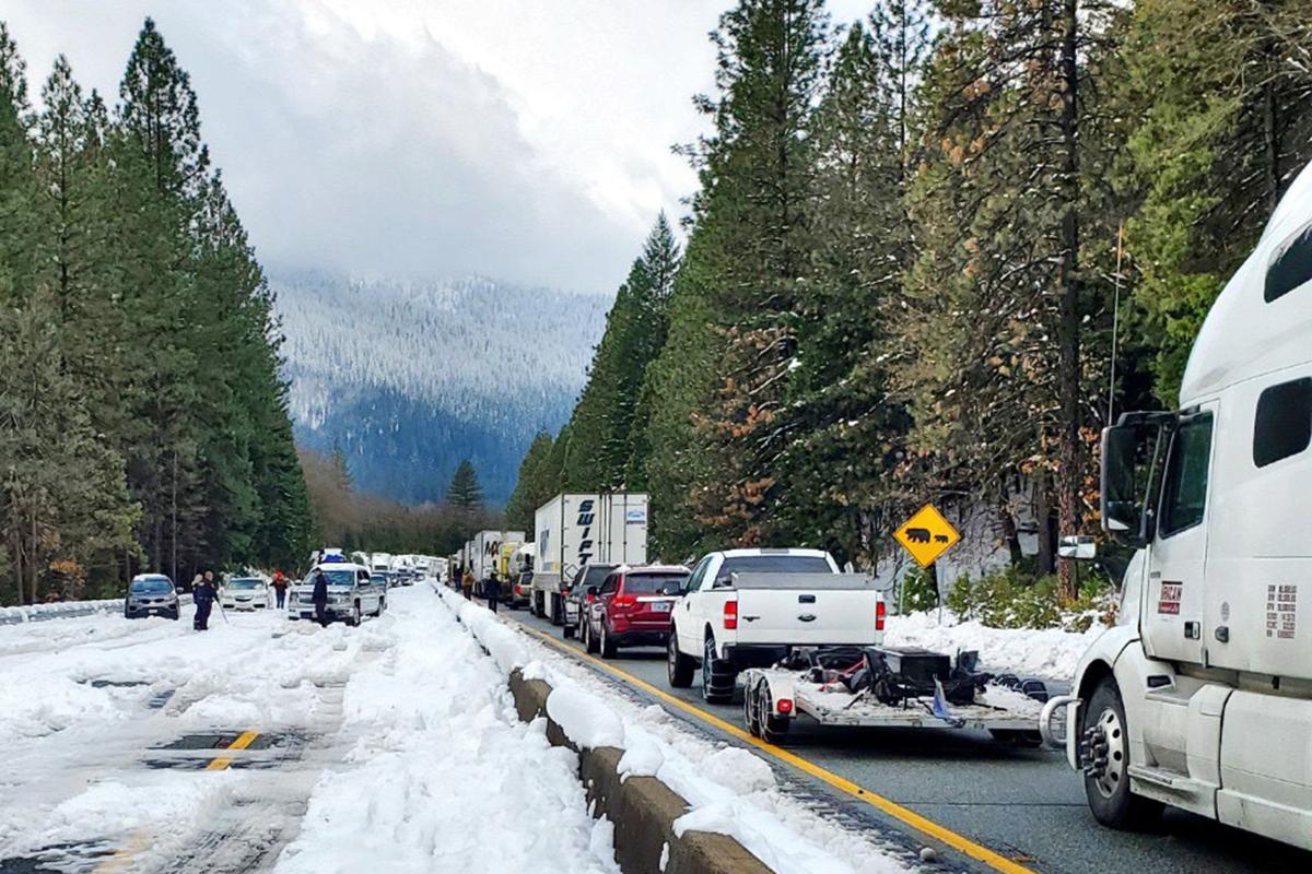 PHOTO GALLERY Winter storm brings snow to areas of California