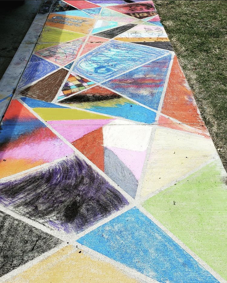 BMoA calls for neighborhood street painting with chalk art project