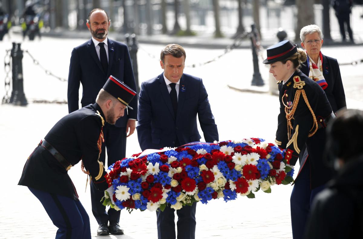 Virus Outbreak France VE Day