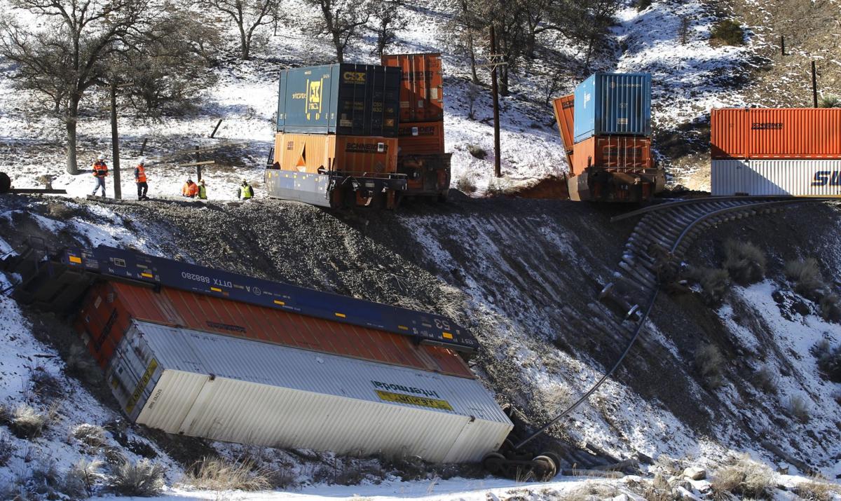 Freight train derails west of Tehachapi News