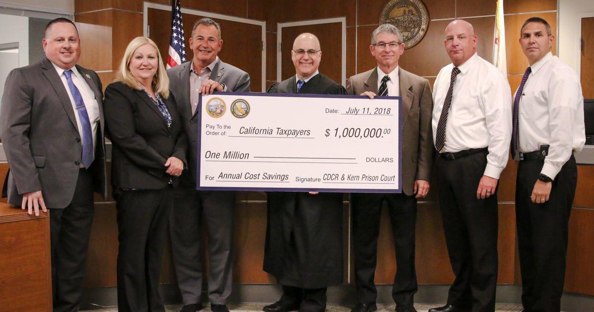 Criminal justice partners recognized for remarkable video arraignment